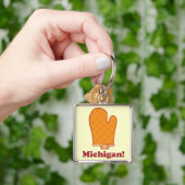 Michigan Sleutelhanger (Hand)