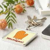 Michigan Sleutelhanger (Zijkant)