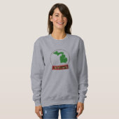 Michigan SNOW GLOBE Sweatshirt design! (Devant entier)