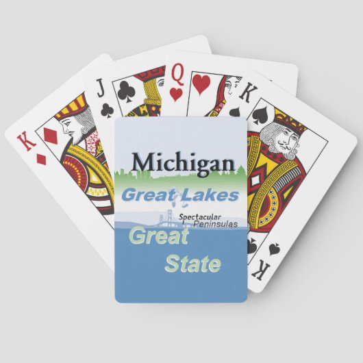 MICHIGAN SPEELKAARTEN (Achterkant)