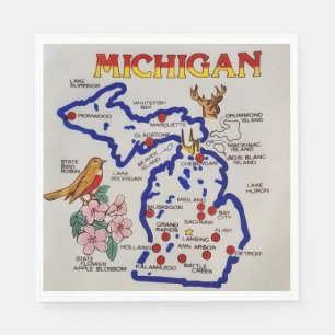 Michigan Staatsfeest Servet