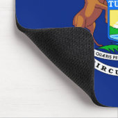 Michigan State Flag Design Muismat (Hoek)