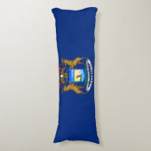 Michigan State Flag Lichaamskussen (Voorkant Verticaal)