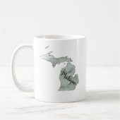 Michigan State Illustration Mug (Gauche)