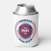 Michigan State Pride Monogram Glacière (Can devant)