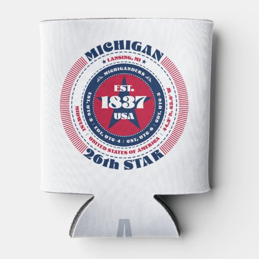 Michigan State Pride Monogram Glacière (Devant)