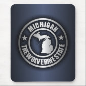 "Michigan Steel" Mousepad Muismat (Voorkant)