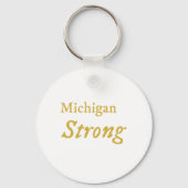 Michigan Strong Sleutelhanger (Voorkant)