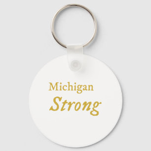 Michigan Strong Sleutelhanger