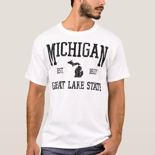Michigan T-shirt (Voorkant)
