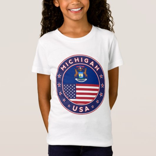 Michigan T-shirt (Voorkant)
