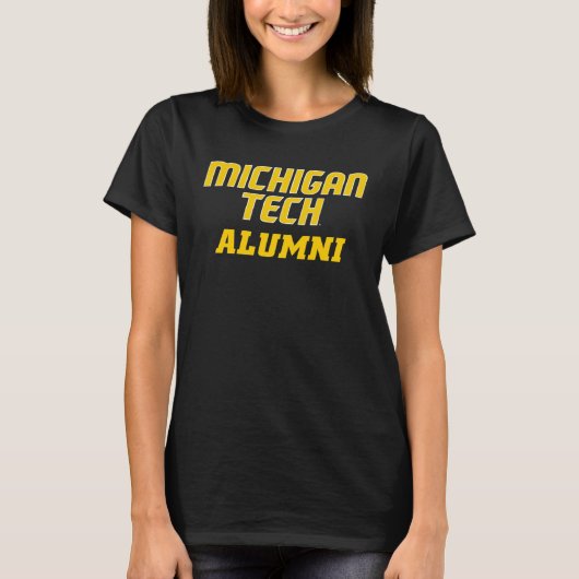 Michigan Tech Huskies Alumni T-shirt (Voorkant)