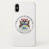 Michigan-teken Case-Mate iPhone Case (Achterkant)