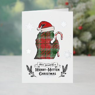 Michigan thema kerst Kaart