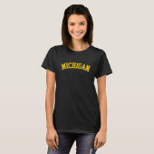 Michigan Throwback Classic T-shirt (Voorkant volledig)