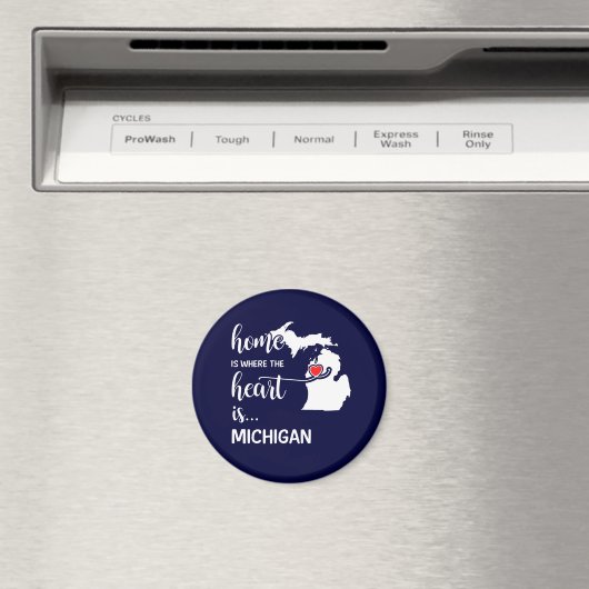 Michigan thuis is waar het hart ligt magneet (Insitu (Vaatwasser))