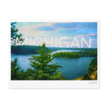 michigan uitzicht van de sable au