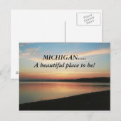 MICHIGAN...Un bel endroit à vivre ! carte postale (Devant / Derrière)