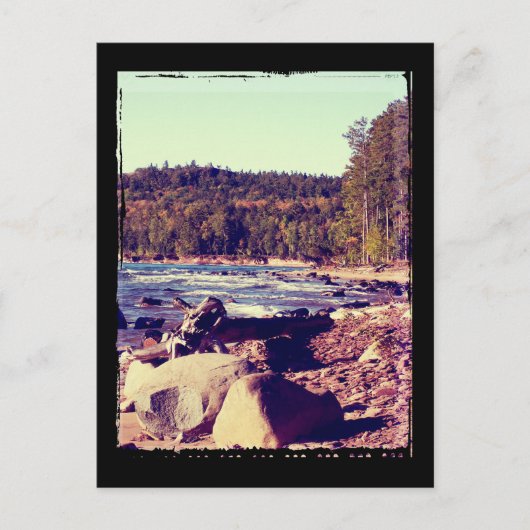 Michigan Upper Peninsula Briefkaart (Voorkant)