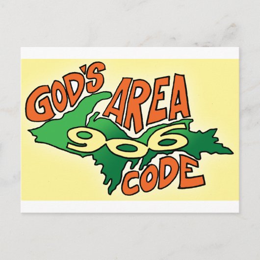 MICHIGAN / UPPER PENINSULA GIFTS BRIEFKAART (Voorkant)