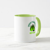 Michigan Upper Peninsula Ville d'origine Café Mug (Devant droit)