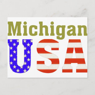 Michigan USA! Briefkaart