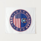 Michigan Wandkleed (Voorkant (horizontaal))