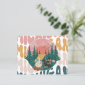 Michigan Wilderness Retreat Briefkaart (Staand voorkant)