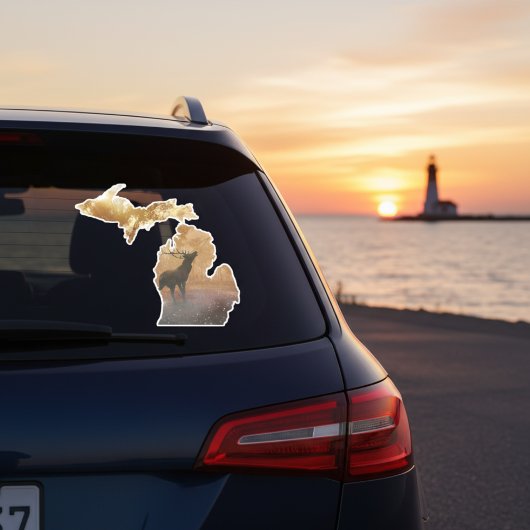 Michigan Wildlife - Elk Sticker