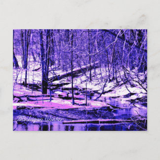 Michigan Winter Briefkaart