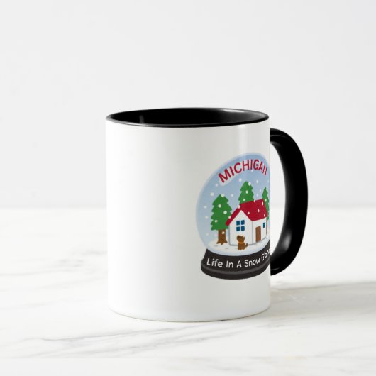 Michigan Winter Coffee Mug (Devant droit)