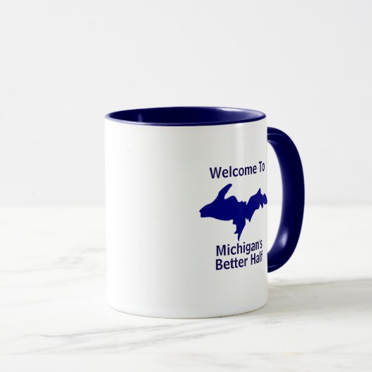 Michigan Yooper Coffee Mug (Devant droit)