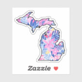 Michigan - Zomerse Sticker - Lilly Inspired (Vel)