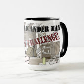 Michigander Man Pup Tent Challenge!! Mok (Voorkant rechts)