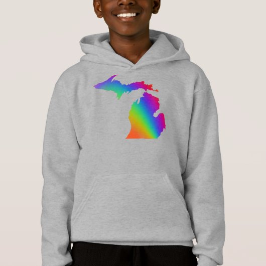 Michigander-regenboogliefde is liefdeskleurig (Voorkant)