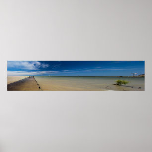 Michiganmeer bij Frankfort, Michigan Poster