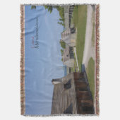 Michilimackinac coloniale jeter la couverture (devant Vertical)