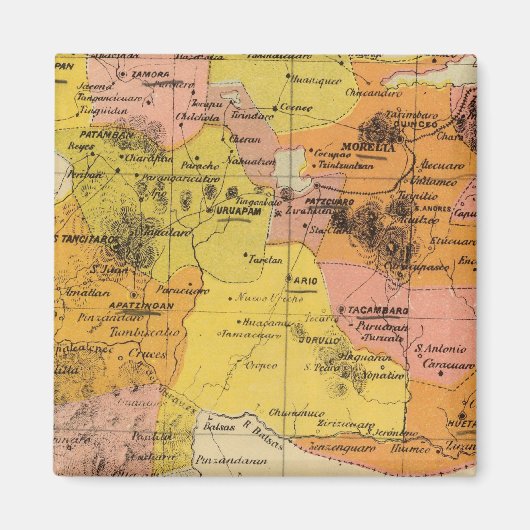 Michoacan, Mexico Magneet (Voorkant)