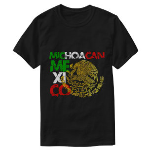 Michoacan Mexico Vlag T-shirt
