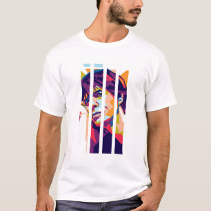 Mick Jagger Rock Legende - Voorman van de Rolling T-shirt