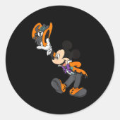 Mickey And Friends Halloween Costume Ronde Sticker (Voorkant)