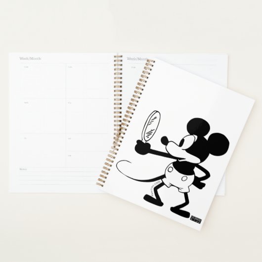 Mickey - Looking in the Mirror (Plane Crazy, 1929) Planner (Display)