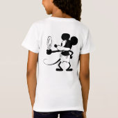 Mickey - Looking in the Mirror (Plane Crazy, 1929) T-shirt (Achterkant)