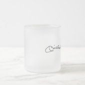 Mickey Mantle® Frosted Glass Mok (Center)