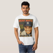 Mickey Mantle Magazine T-shirt (Voorkant volledig)