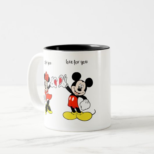 mickey & minie MUG (Devant gauche)
