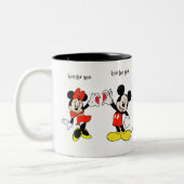mickey & minie MUG (Gauche)