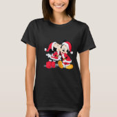 Mickey Minnie Jingle Bell Fun T-shirt (Voorkant)
