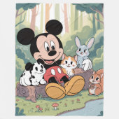 Mickey Mouse Blanket Fleece Deken (Voorkant)