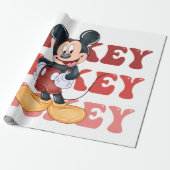 Mickey Mouse Cadeaupapier (Uitgerold)